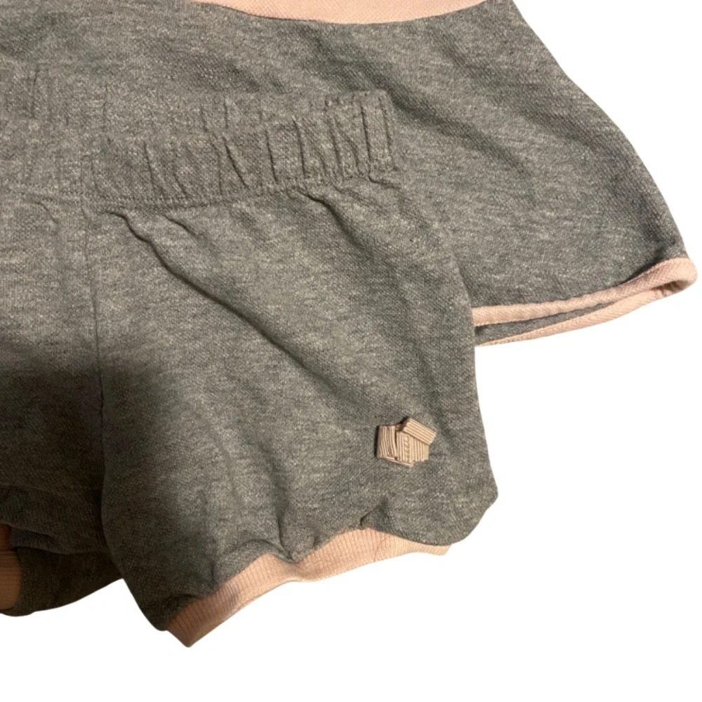 Moncler Pink and Grey Bow Baby Girl Dress and Shorts Outfit 9-12 Months
